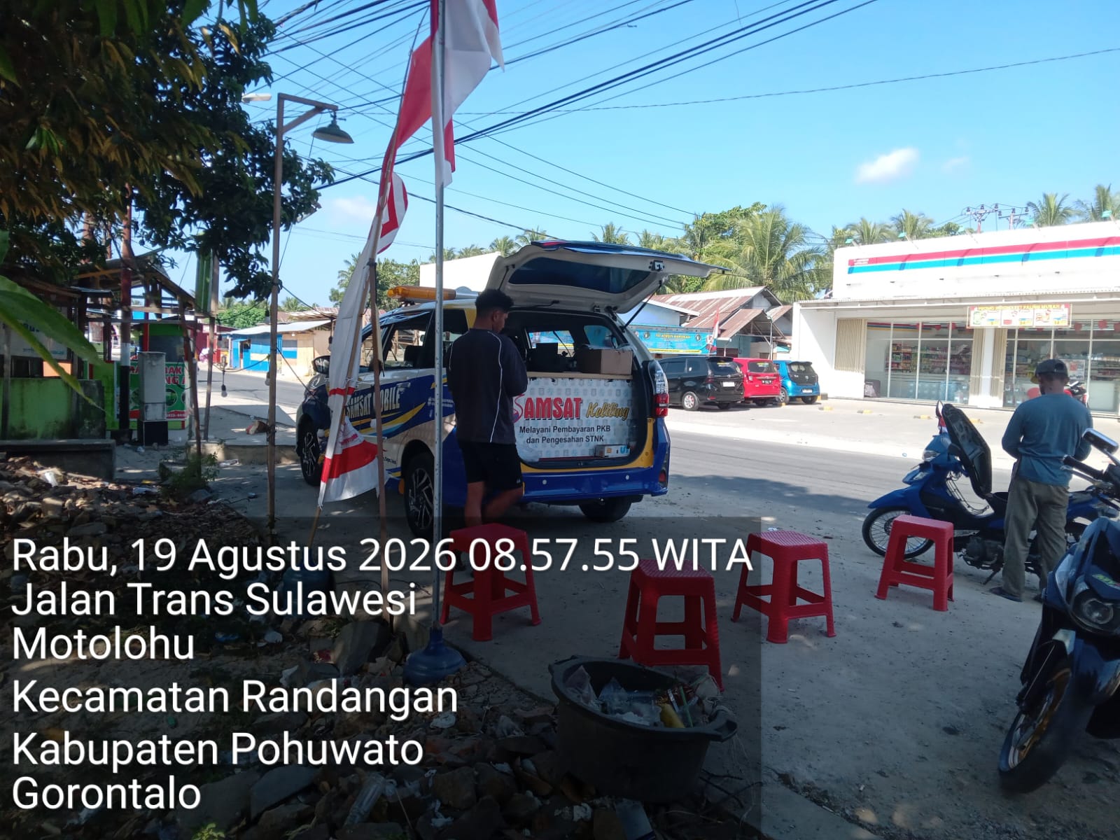 Pelayanan Gerai Samsat Pohuwato Stay Kecamatan Randangan
