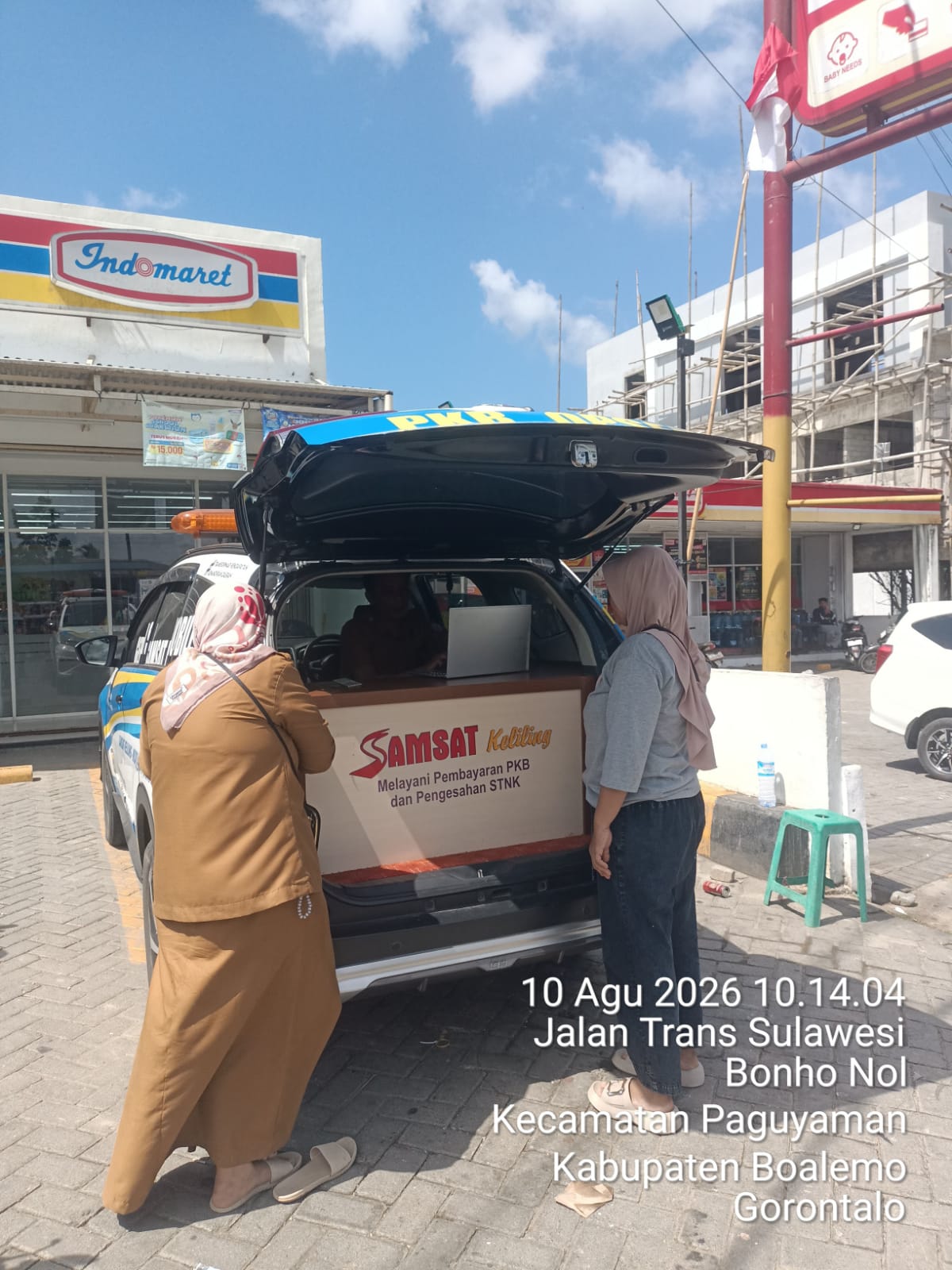 Pelayanan Gerai Mobile Samsat