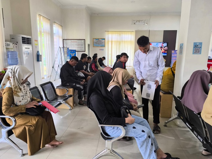Pelaksanaan Survey Kepuasan Masyarakat Menggunakan Barcode pada UPTD-P3D Kabupaten Pohuwato