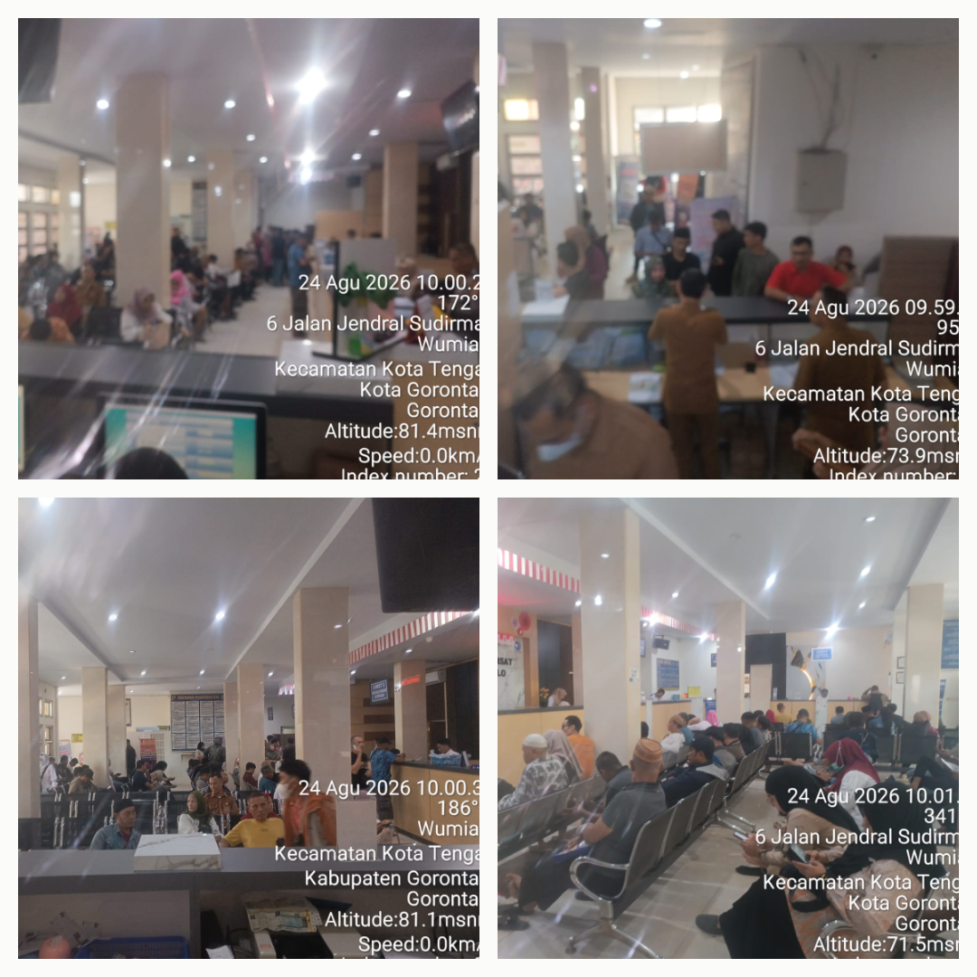 Hari Ke-13 Pemutihan Pajak Gorontalo: Warga Padati Samsat Kota Gorontalo Memanfaatkan Bebas Tunggakan Pokok dan Denda
