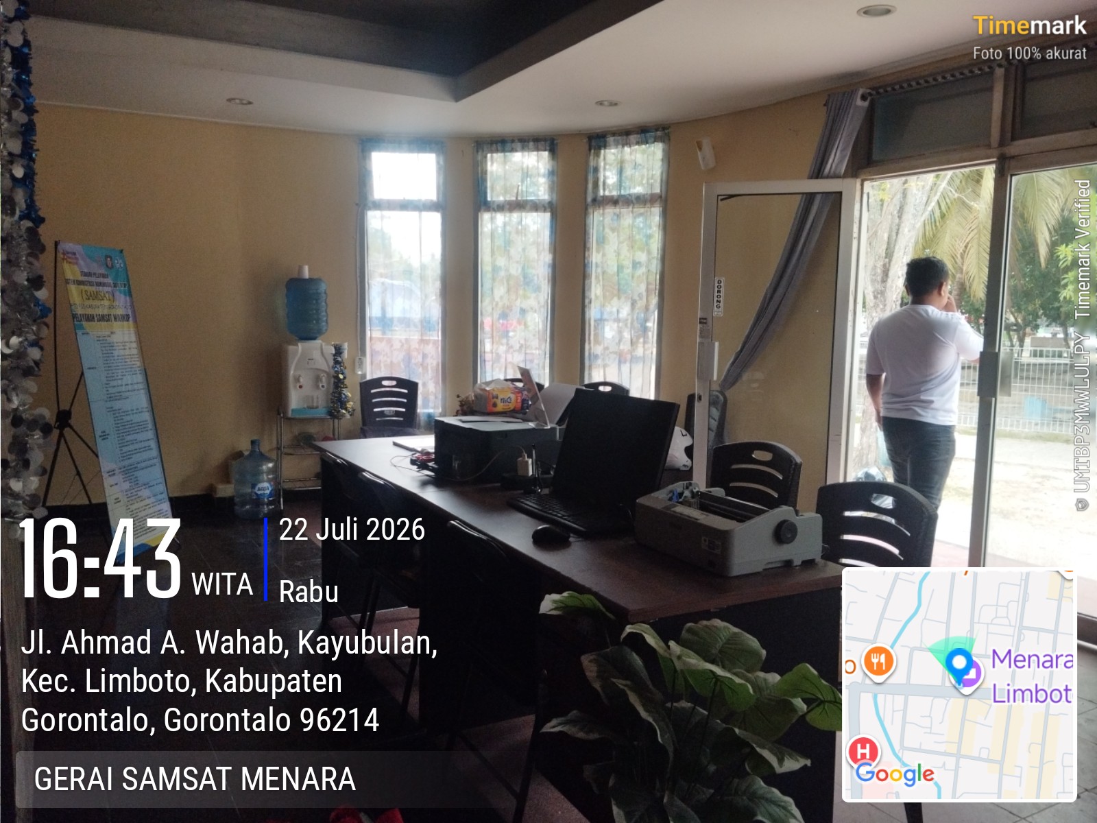 GSM MENARA LIMBOTO HADIR LEBIH DEKAT, PERMUDAH PELAYANAN BAGI WAJIB PAJAK