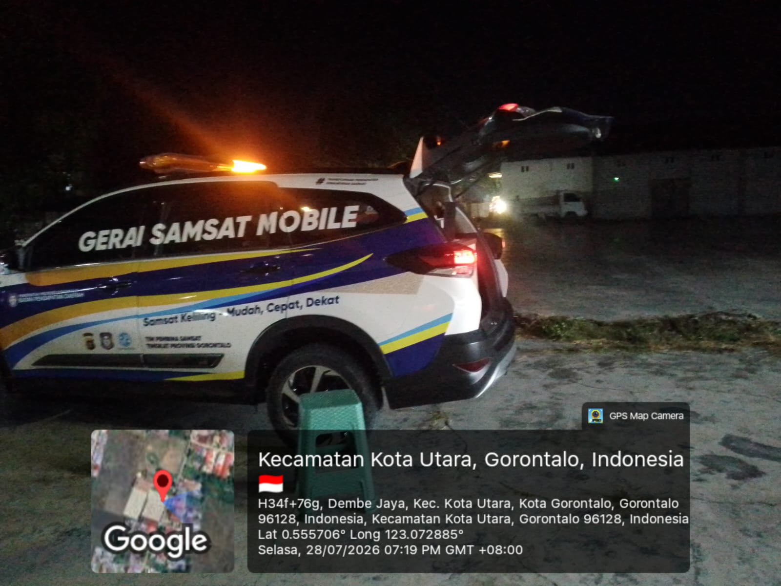 Gerai Samsat Mobile Hadir di Kelurahan Dembe Jaya, Permudah Masyarakat Bayar Pajak Kendaraan