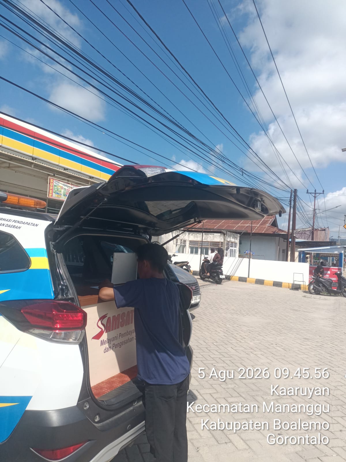 Jadwal Pelayanan Samsat Keliling Hadir di Kecamatan Mananggu